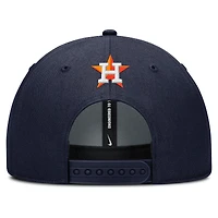 Casquette ajustable Nike Rise Gaberdine pour homme, bleu marine, Houston Astros