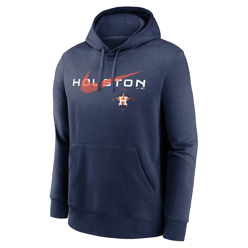 Sweat à capuche Nike Houston Astros Swoosh NeighborHOOD bleu marine pour homme