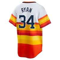 Men's Nike Nolan Ryan White Houston Astros Home Cooperstown Collection Player Jersey