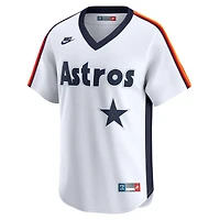 Maillot Nike Nolan Ryan pour homme Houston Astros Throwback Cooperstown Collection Limited Blanc
