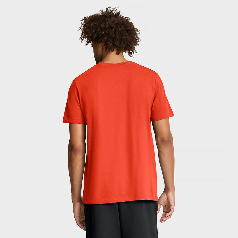 T-shirt Nike orange pour homme Houston Astros City Connect Wordmark