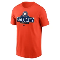 T-shirt orange Nike Houston Astros Local Home Town pour hommes