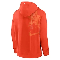 Sweat à capuche Nike Houston Astros Statement Ball Game orange pour homme