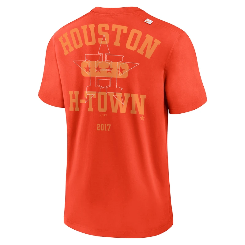 T-shirt Game Over Nike orange des Astros de Houston pour hommes