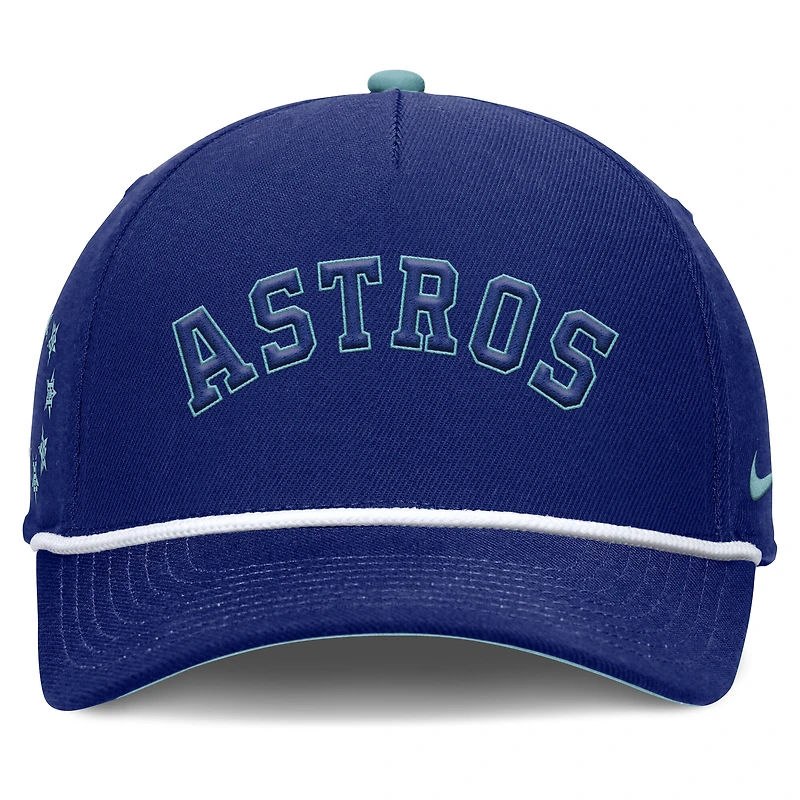 Casquette ajustable Nike Royal Houston Astros pour homme, motif Père's Day Rise