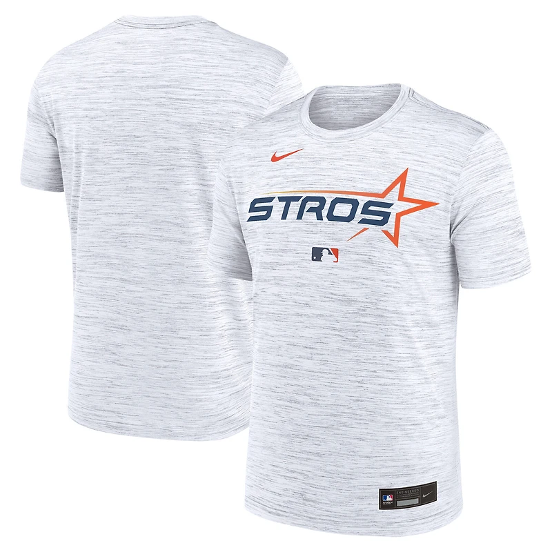 T-shirt Nike blanc Houston Astros Authentic Collection City Connect Velocity Dri-FIT pour homme