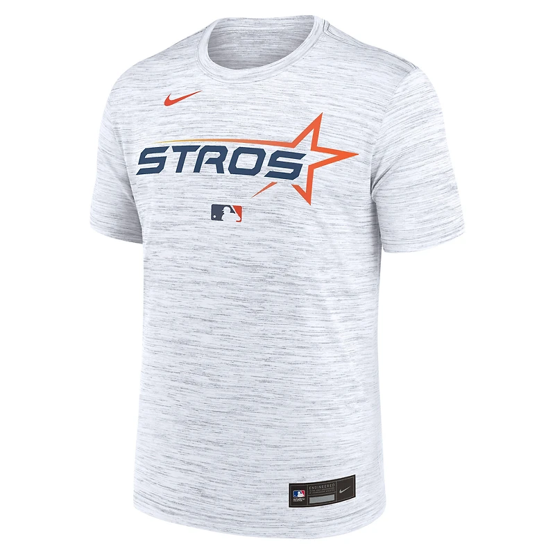T-shirt Nike blanc Houston Astros Authentic Collection City Connect Velocity Dri-FIT pour homme