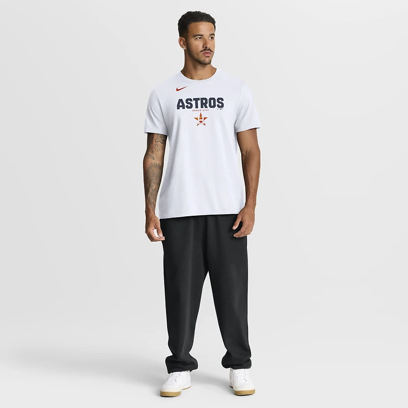 Men's Nike White Houston Astros Bold Team Name T-Shirt