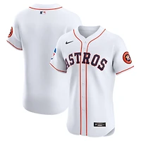 Men's Nike White Houston Astros Home Elite Patch Jersey