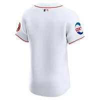 Men's Nike White Houston Astros Home Elite Patch Jersey