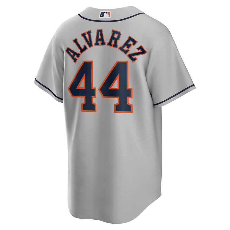 Men's Nike Yordan Álvarez Gray Houston Astros Road Replica Player Jersey