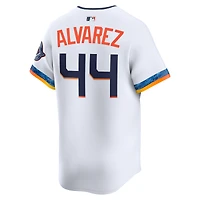 Men's Nike Yordan Alvarez White Houston Astros 2025 City Connect Limited Player Jersey