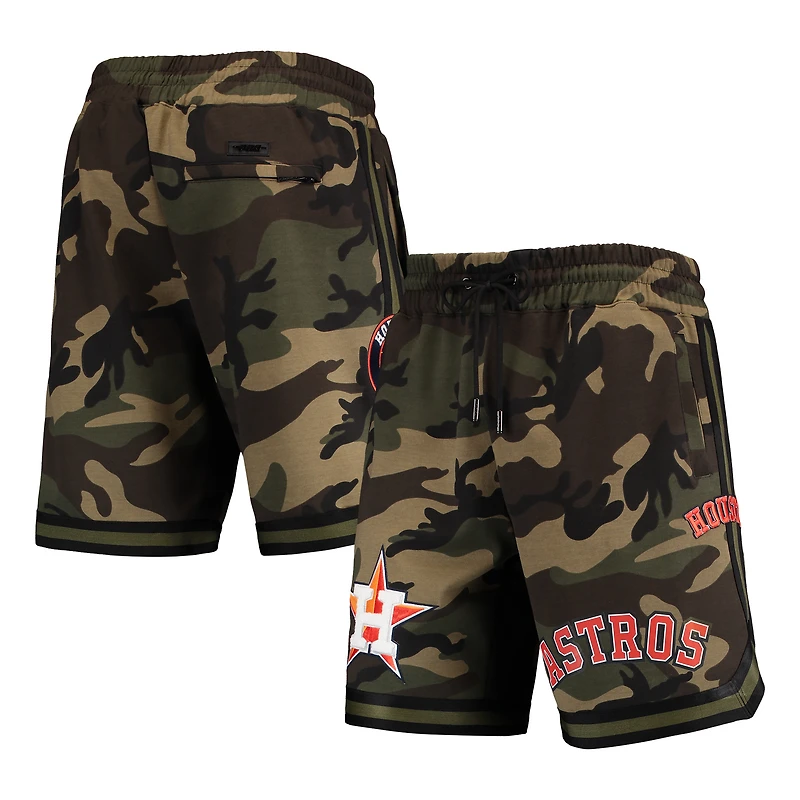 Short de l'équipe Houston Astros, camouflage Pro Standard, pour homme