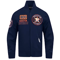 Veste entièrement zippée en sergé Pro Standard pour hommes, bleu marine, Houston Astros Area Code