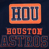 Veste entièrement zippée en sergé Pro Standard pour hommes, bleu marine, Houston Astros Area Code