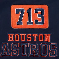 Veste entièrement zippée en sergé Pro Standard pour hommes, bleu marine, Houston Astros Area Code