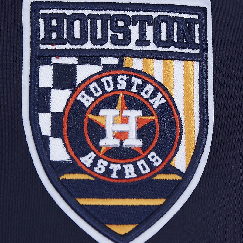 Men's Pro Standard Navy Houston Astros Fast Lane Full-Zip Track Jacket