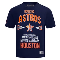 Men's Pro Standard Navy Houston Astros Oversized City Tour T-Shirt