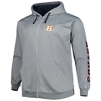 Sweat à capuche Profile Ash Houston Astros Big & Tall pour homme