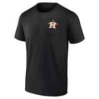 Men's Profile  Black Houston Astros Big & Tall Two-Sided Graphic T-Shirt