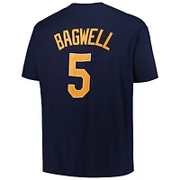 Men's Profile Jeff Bagwell Navy Houston Astros Big & Tall Cooperstown Collection Player Name Number T-Shirt