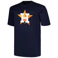 T-shirt pour hommes Profile Navy Houston Astros Big & Tall #1 Dad