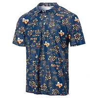 Polo de performance Reyn Spooner pour hommes, bleu marine, Houston Astros, collection Cooperstown