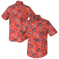 Chemise boutonnée orange Kekai des Astros de Houston pour homme, Reyn Spooner