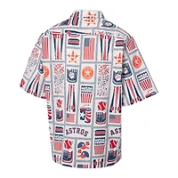 Men's Reyn Spooner White Houston Astros Americana Button-Up Shirt