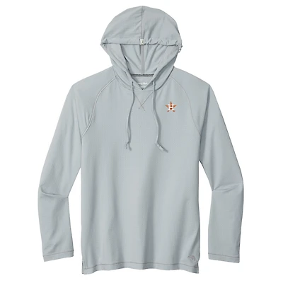 Men's Tommy Bahama Gray Houston Astros Sunset Rally IslandZone® Hoodie
