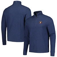 Veste à quart de zip Vineyard Vines pour hommes, bleu marine, Houston Astros Saltwater