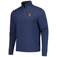 Men's Vineyard Vines Navy Houston Astros Saltwater Quarter-Zip Jacket