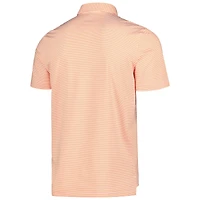 Men's Vineyard Vines  Orange Houston Astros Bradley Stripe Polo