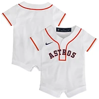 Newborn Nike White Houston Astros Home Replica Romper Jersey