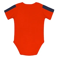 Newborn Outerstuff Houston Astros Double Down Bodysuit and Pants 3-Piece Set