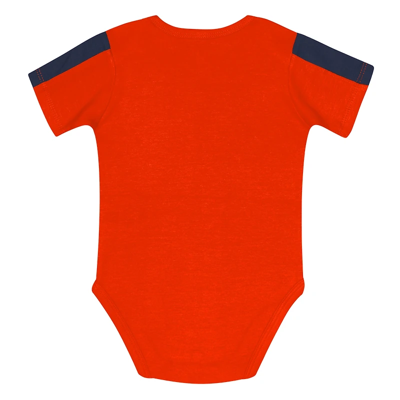 Ensemble 3 pièces pour nouveau-né Outerstuff Houston Astros Double Down Body et pantalon