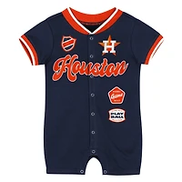 Combinaison Outerstuff bleu marine Houston Astros pour nouveau-né