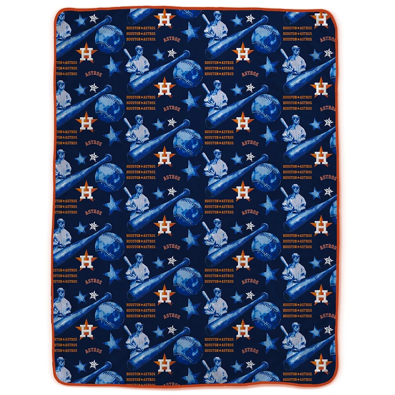 Pegasus  Houston Astros Tonal Slugger Ultra Cozy Oversized Blanket