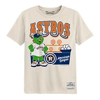 Preschool Mitchell & Ness  Cream Houston Astros Step Back Up T-Shirt