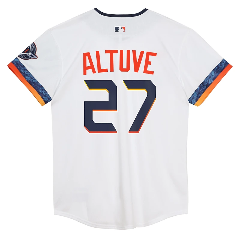 Preschool Nike Jose Altuve White Houston Astros 2025 City Connect Limited Player Jersey