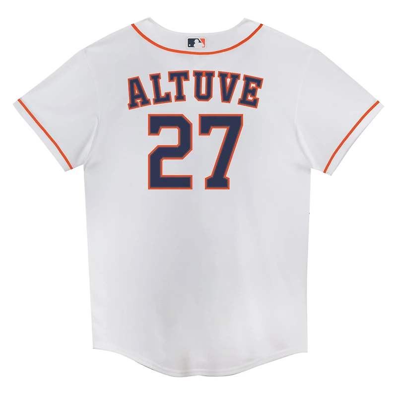 Maillot Nike José Altuve blanc des Astros de Houston à domicile pour enfant