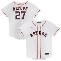 Maillot Nike José Altuve blanc des Astros de Houston à domicile pour enfant