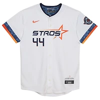 Preschool Nike Yordan Alvarez White Houston Astros 2025 City Connect Limited Player Jersey