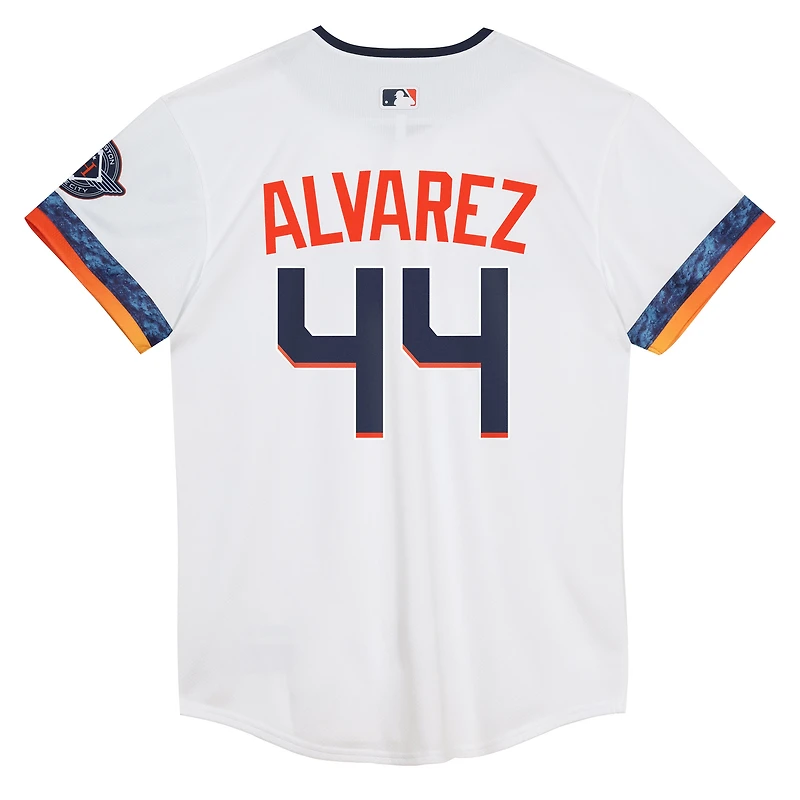 Preschool Nike Yordan Alvarez White Houston Astros 2025 City Connect Limited Player Jersey