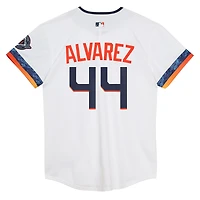 Preschool Nike Yordan Alvarez White Houston Astros 2025 City Connect Limited Player Jersey