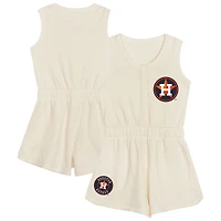 Toddler  Cream Houston Astros Power Tank Romper