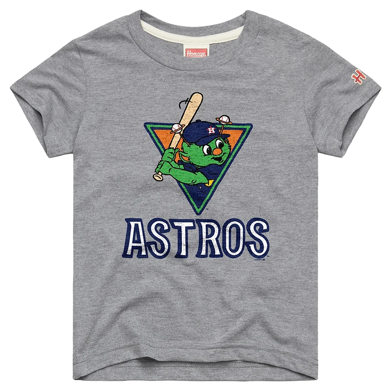 T-shirt gris pour tout-petit Hommage à la mascotte des Astros de Houston