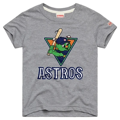 Toddler Homage Gray Houston Astros Mascot T-Shirt