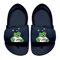 Sandales à glissière ISlide bleu marine pour tout-petit, mascotte des Astros de Houston