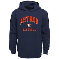 Ensemble avec sweat à capuche et pantalon en polaire Play-By-Play des Houston Astros pour tout-petit, bleu marine/gris